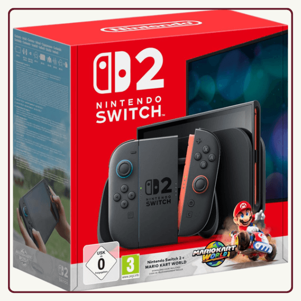 Console Switch 2 + Mario Kart World – Nintendo
